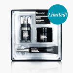 Biotulin Age-Defying Trio skincare set – anti-ageing gel, eye concentrate, and face cream for youthful glow.